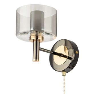 Бра Citilux Elan CL241311, G9, 10 Вт, черный/серый, модерн стиль