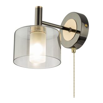 Бра Citilux Elan CL241311, G9, 10 Вт, черный/серый, модерн стиль