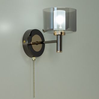 Бра Citilux Elan CL241311, G9, 10 Вт, черный/серый, модерн стиль