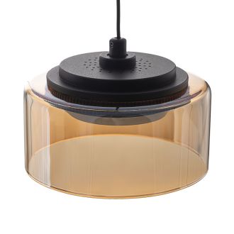 Подвесной светильник Citilux Espace CL243031, 3×GX53 по 18 Вт, черный/янтарный