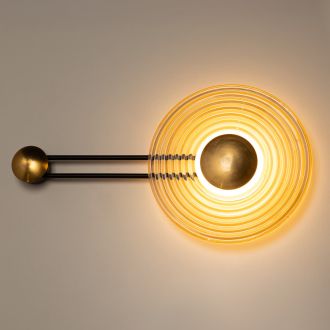 Бра Citilux Corta CL245012, LED 8 Вт, черный/оранжевый, модерн стиль