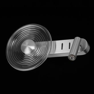 Бра Citilux Corta CL245031, LED 10 Вт, хром матовый/прозрачный