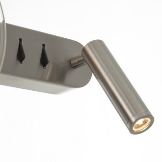 Бра Citilux Corta CL245031, LED 10 Вт, хром матовый/прозрачный
