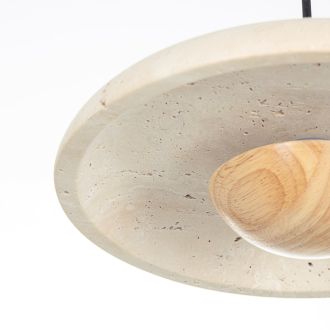Подвесной светильник Citilux Mares CL246019, LED 5 Вт, черный/бежевый