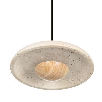 Подвесной светильник Citilux Mares CL246019, LED 5 Вт, черный/бежевый