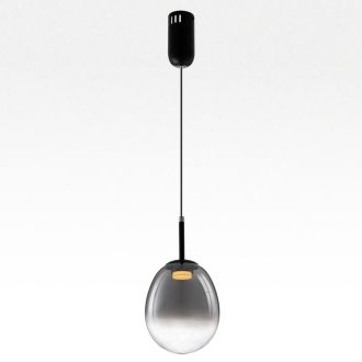 Подвесной светильник Citilux Signature CL247021, LED 5 Вт, черный/серый