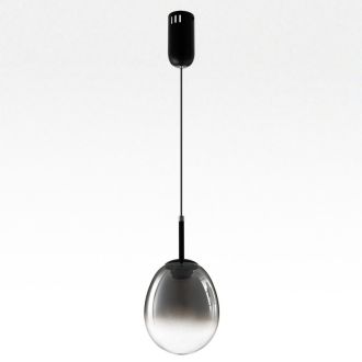 Подвесной светильник Citilux Signature CL247021, LED 5 Вт, черный/серый