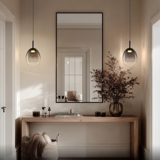 Подвесной светильник Citilux Signature CL247021, LED 5 Вт, черный/серый