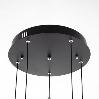 Каскадная люстра Citilux Signature CL247023, LED 25 Вт, черный