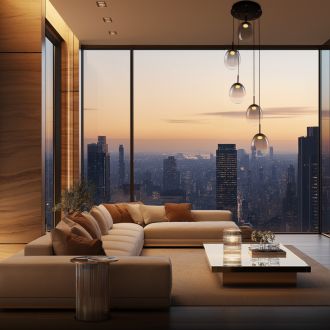 Каскадная люстра Citilux Signature CL247023, LED 25 Вт, черный