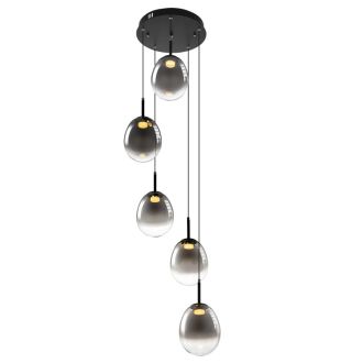 Каскадная люстра Citilux Signature CL247023, LED 25 Вт, черный