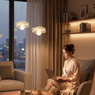 Подвесной светильник Citilux Signature CL247051, LED 5 Вт, бронзовый/прозрачный