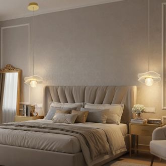 Подвесной светильник Citilux Signature CL247051, LED 5 Вт, бронзовый/прозрачный