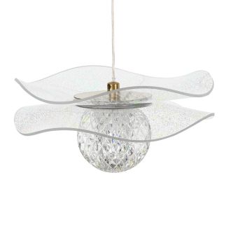 Подвесной светильник Citilux Signature CL247051, LED 5 Вт, бронзовый/прозрачный