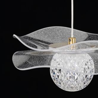 Подвесной светильник Citilux Signature CL247051, LED 5 Вт, бронзовый/прозрачный