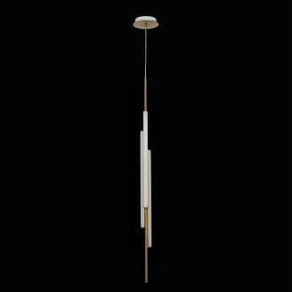 Подвесной светильник Citilux Signature CL247063, LED 26 Вт, бронзовый/белый