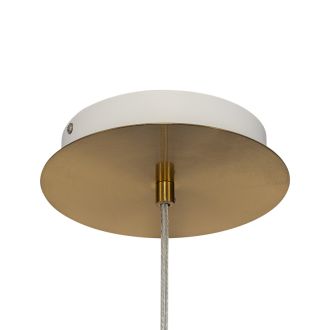 Подвесной светильник Citilux Signature CL247063, LED 26 Вт, бронзовый/белый