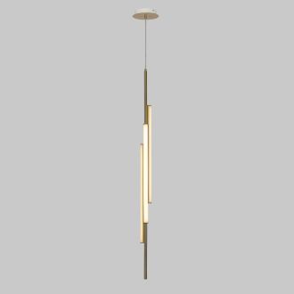Подвесной светильник Citilux Signature CL247063, LED 26 Вт, бронзовый/белый