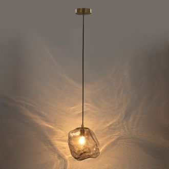 Подвесной светильник Citilux Rocka CL247081, E14, 40 Вт, бронзовый/серый