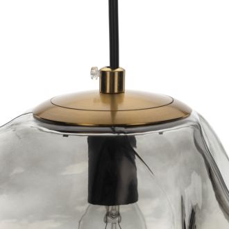 Подвесной светильник Citilux Rocka CL247081, E14, 40 Вт, бронзовый/серый