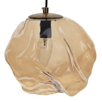 Подвесной светильник Citilux Rocka CL247082, E14, 40 Вт, бронзовый/янтарный