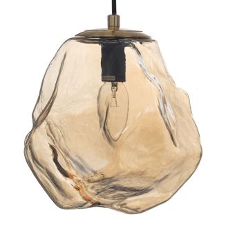 Подвесной светильник Citilux Rocka CL247082, E14, 40 Вт, бронзовый/янтарный