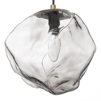 Каскадная люстра Citilux Rocka CL247085, 5×E14 по 40 Вт, бронзовый/серый