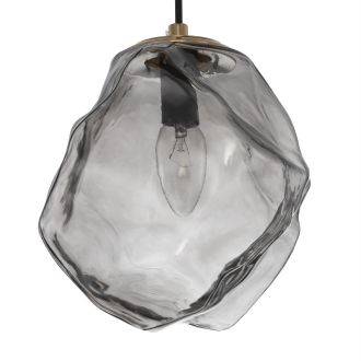 Каскадная люстра Citilux Rocka CL247085, 5×E14 по 40 Вт, бронзовый/серый