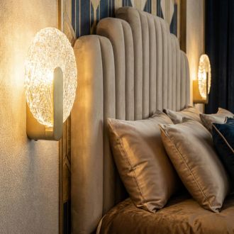 Бра Citilux Jazzy CL248023, LED 5 Вт, латунный/прозрачный, модерн стиль