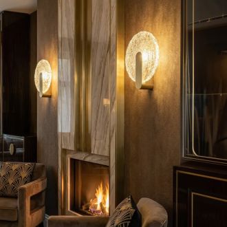 Бра Citilux Jazzy CL248023, LED 5 Вт, латунный/прозрачный, модерн стиль