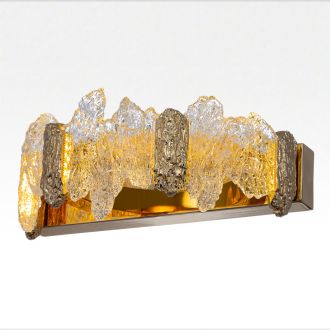 Бра Citilux Lava CL250312, LED 12 Вт, золотой/прозрачный, модерн стиль