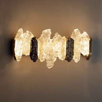 Бра Citilux Lava CL250312, LED 12 Вт, золотой/прозрачный, модерн стиль