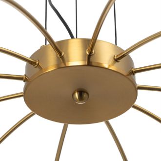 Подвесная люстра Citilux Noona CL251190, LED 43 Вт, бронзовый/прозрачный