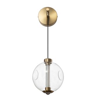 Бра Citilux Noona CL251310, LED 5 Вт, бронзовый/прозрачный, модерн стиль