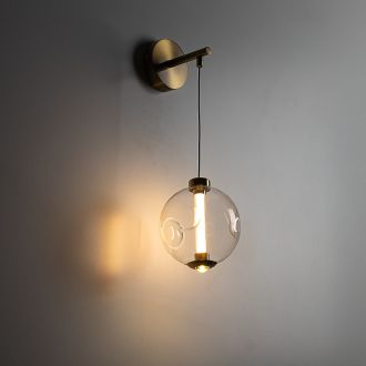 Бра Citilux Noona CL251310, LED 5 Вт, бронзовый/прозрачный, модерн стиль