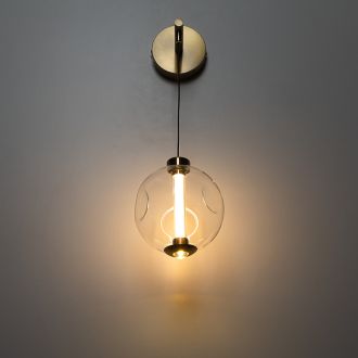 Бра Citilux Noona CL251310, LED 5 Вт, бронзовый/прозрачный, модерн стиль