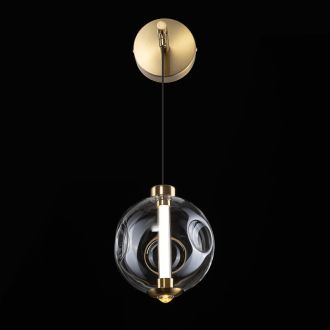 Бра Citilux Noona CL251310, LED 5 Вт, бронзовый/прозрачный, модерн стиль