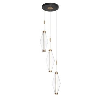 Подвесной светильник Citilux Tanna CL253020, LED 15 Вт, черный/прозрачный
