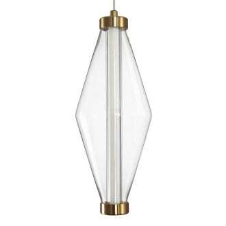 Подвесной светильник Citilux Tanna CL253020, LED 15 Вт, черный/прозрачный