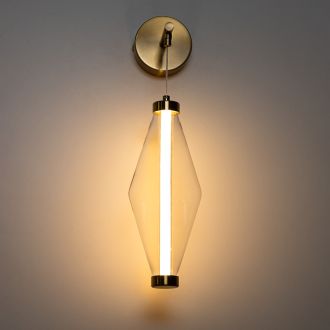 Бра Citilux Tanna CL253310, LED 5 Вт, латунный/прозрачный, модерн стиль