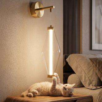Бра Citilux Tanna CL253310, LED 5 Вт, латунный/прозрачный, модерн стиль
