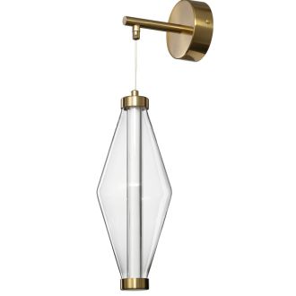 Бра Citilux Tanna CL253310, LED 5 Вт, латунный/прозрачный, модерн стиль
