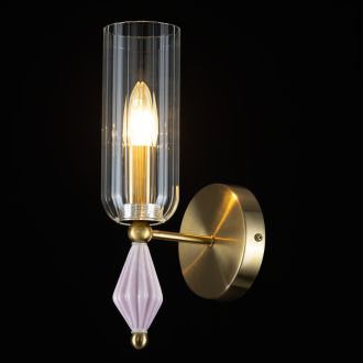 Бра Citilux Fernet CL254310, E14, 60 Вт, латунный/прозрачный