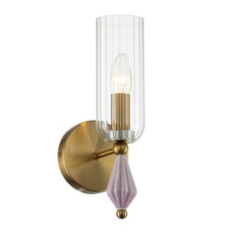 Бра Citilux Fernet CL254310, E14, 60 Вт, латунный/прозрачный