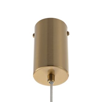 Подвесной светильник Citilux Fernet CL254410, E14, 60 Вт, латунный/прозрачный