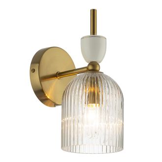 Бра Citilux Carson CL255313, E14, 60 Вт, латунный/прозрачный