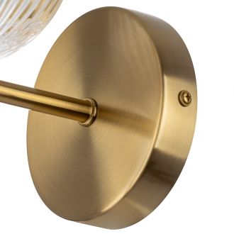 Бра Citilux Carson CL255313, E14, 60 Вт, латунный/прозрачный