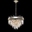Каскадная люстра Citilux Лаура CL301262, 6×E14 по 60 Вт, бежевый/прозрачный Каскадная люстра Citilux Лаура CL301262, 6×E14 по 60 Вт, бежевый/прозрачный