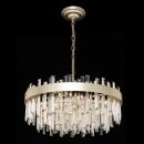 Подвесная люстра Citilux Лаура CL301282, 8×E14 по 60 Вт, бежевый/прозрачный Подвесная люстра Citilux Лаура CL301282, 8×E14 по 60 Вт, бежевый/прозрачный