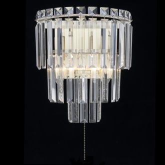 Бра Citilux Фонда CL303323, 2×E14 по 60 Вт, бронзовый/прозрачный
